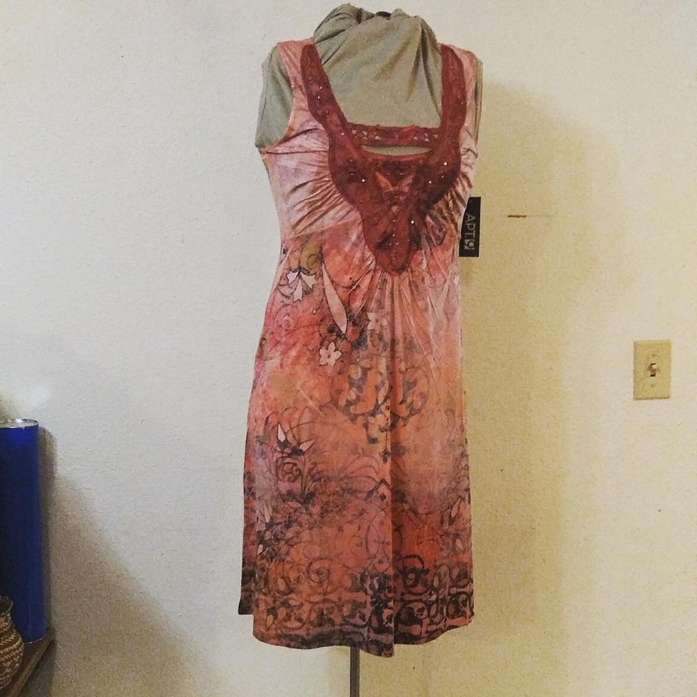 Apt 9 silky dress - Picture 1 of 4